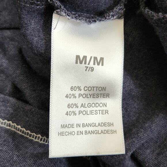 Knights Apparel Womens Blue White Raglan Sleeve T-Shirt Size Med College Sports - Picture 7 of 9